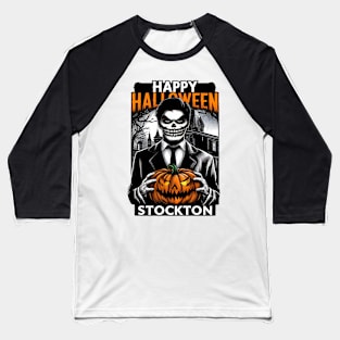 Stockton Halloween Baseball T-Shirt